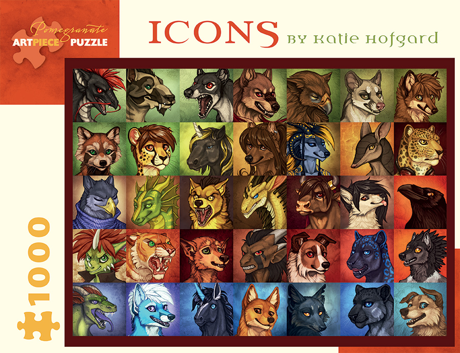 Puzzle Katie Hofgard - Icons Pomegranate
