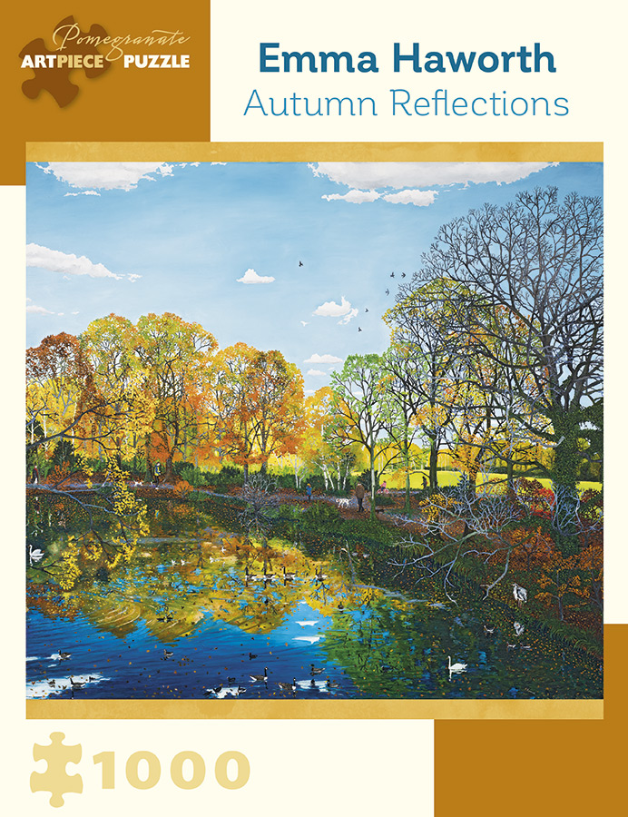 Puzzle Emma Haworth - Autumn Reflections, 2012 Pomegranate