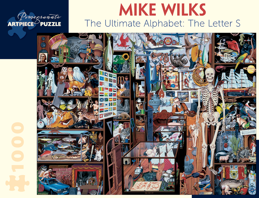 Puzzle Mike Wilks - The Letter S, 1985 Pomegranate