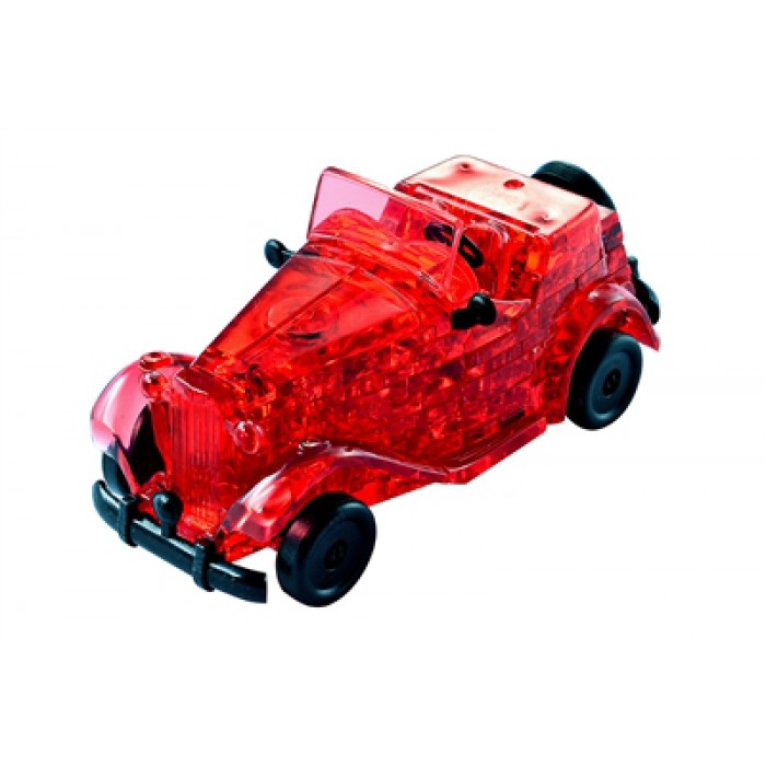 Puzzle 3D en Plexiglas - Oldtimer rouge HCM Kinzel