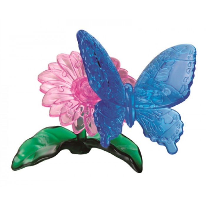 Puzzle 3D en Plexiglas - La Fleur et le Papillon HCM Kinzel
