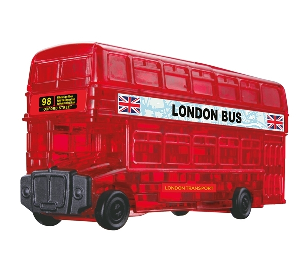 Puzzle 3D en Plexiglas - London Bus HCM Kinzel