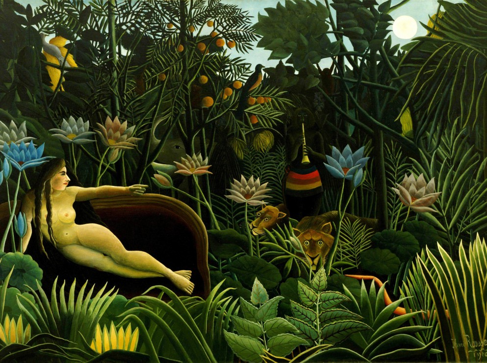 Puzzle Henri Rousseau : The Dream, 1910 Grafika