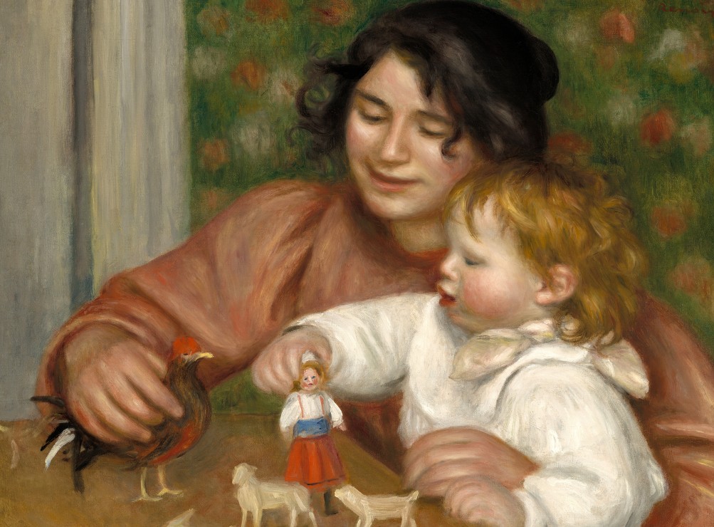 Puzzle Auguste Renoir : Gabrielle et le Fils de l´Artiste, Jean, 1895-1896