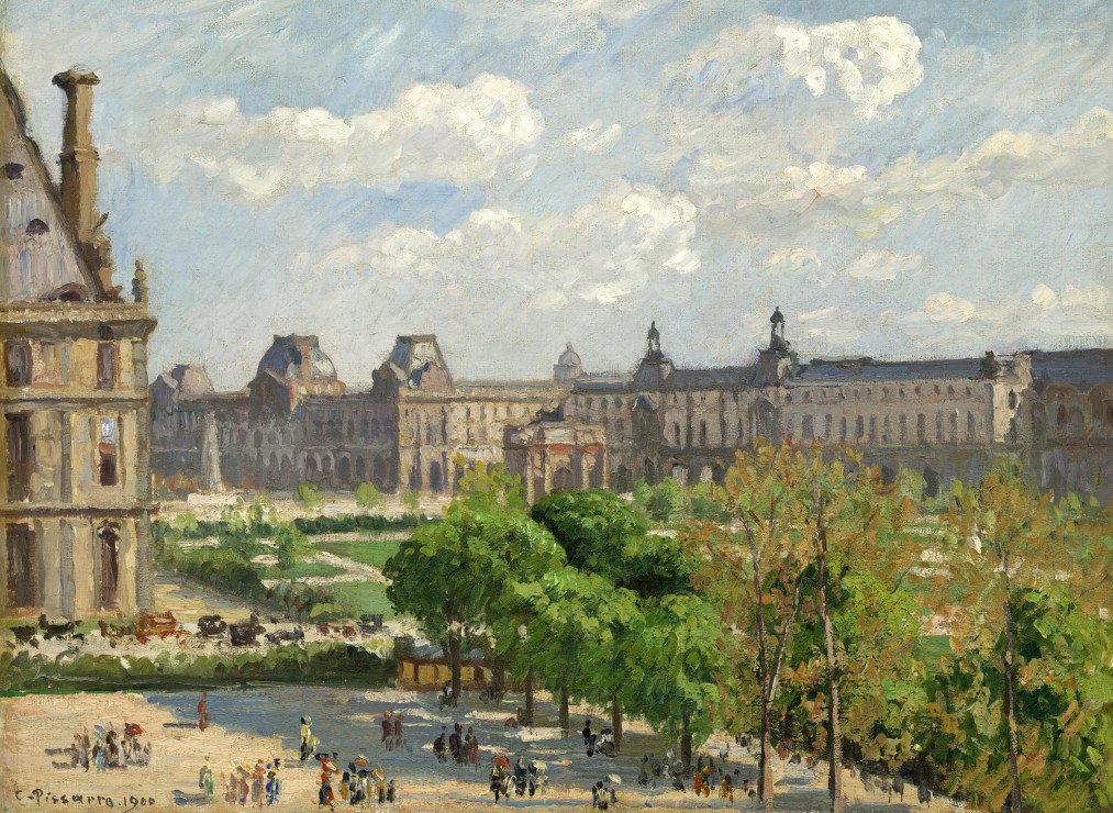 Puzzle Camille Pissarro : Place du Carrousel, Paris, 1900 Grafika