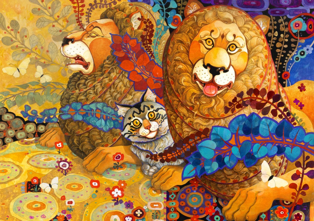 Puzzle Leonine Tapestry Bluebird Puzzle