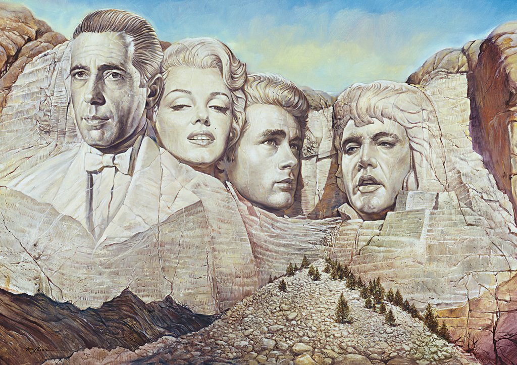 Puzzle Renato Casaro : Mont Hollywood Schmidt Spiele