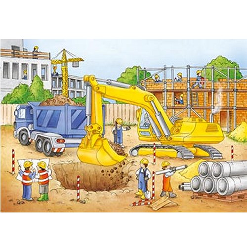Puzzle Le chantier Ravensburger