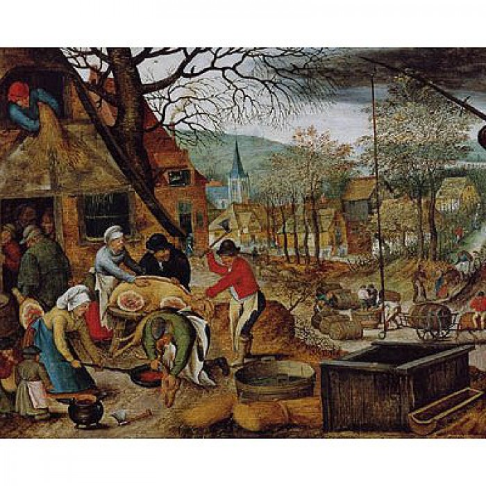 Puzzle Brueghel Pieter le jeune - Automne DToys