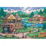 Puzzle  Master-Pieces-71968 Adirondack Anglers
