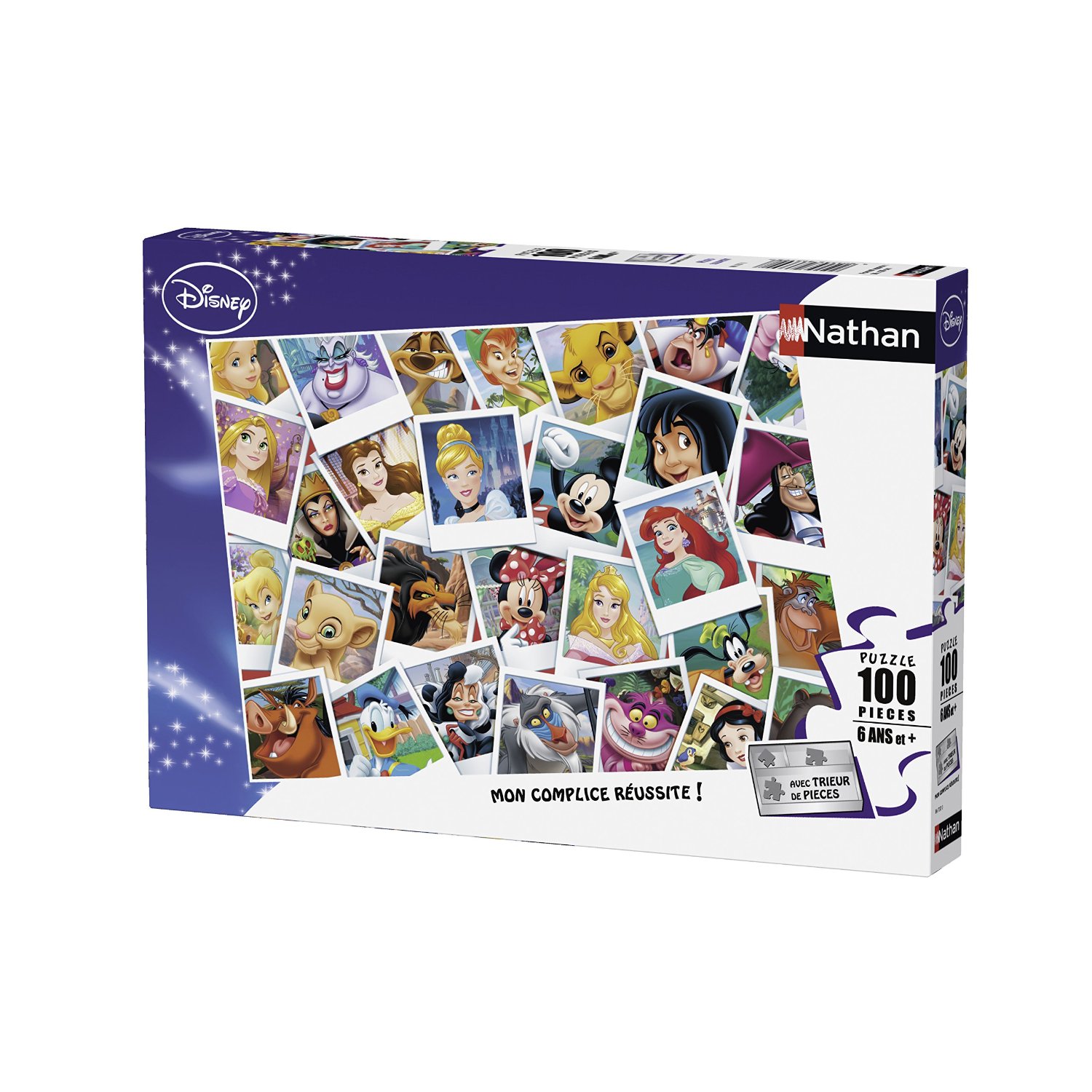  Puzzle Disney Photo Souvenir Nathan 86737 100 pi ces 