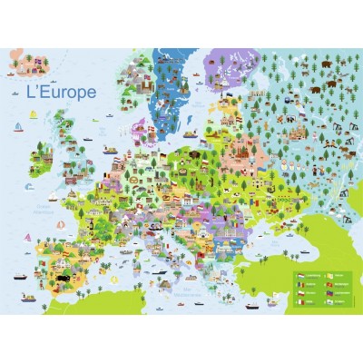 Puzzle Nathan-86835 Europe