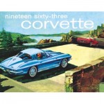 Puzzle  New-York-Puzzle-GM1702 1963 Corvette Mini