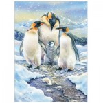 Puzzle  Cobble-Hill-54640 Pièces XXL - Penguin Family (Family)