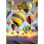 Puzzle  Cobble-Hill-70050 Jack Pine - Hot Air Balloons