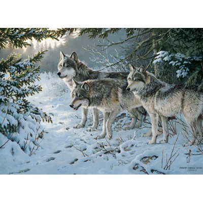 Puzzle Cobble-Hill-80071 Persis Clayton Weirs : Le Sentier des Loups