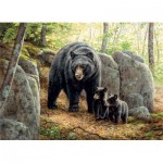 Puzzle  Cobble-Hill-80154 Mama Bear