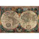 Henricus Hondius : Carte antique du monde