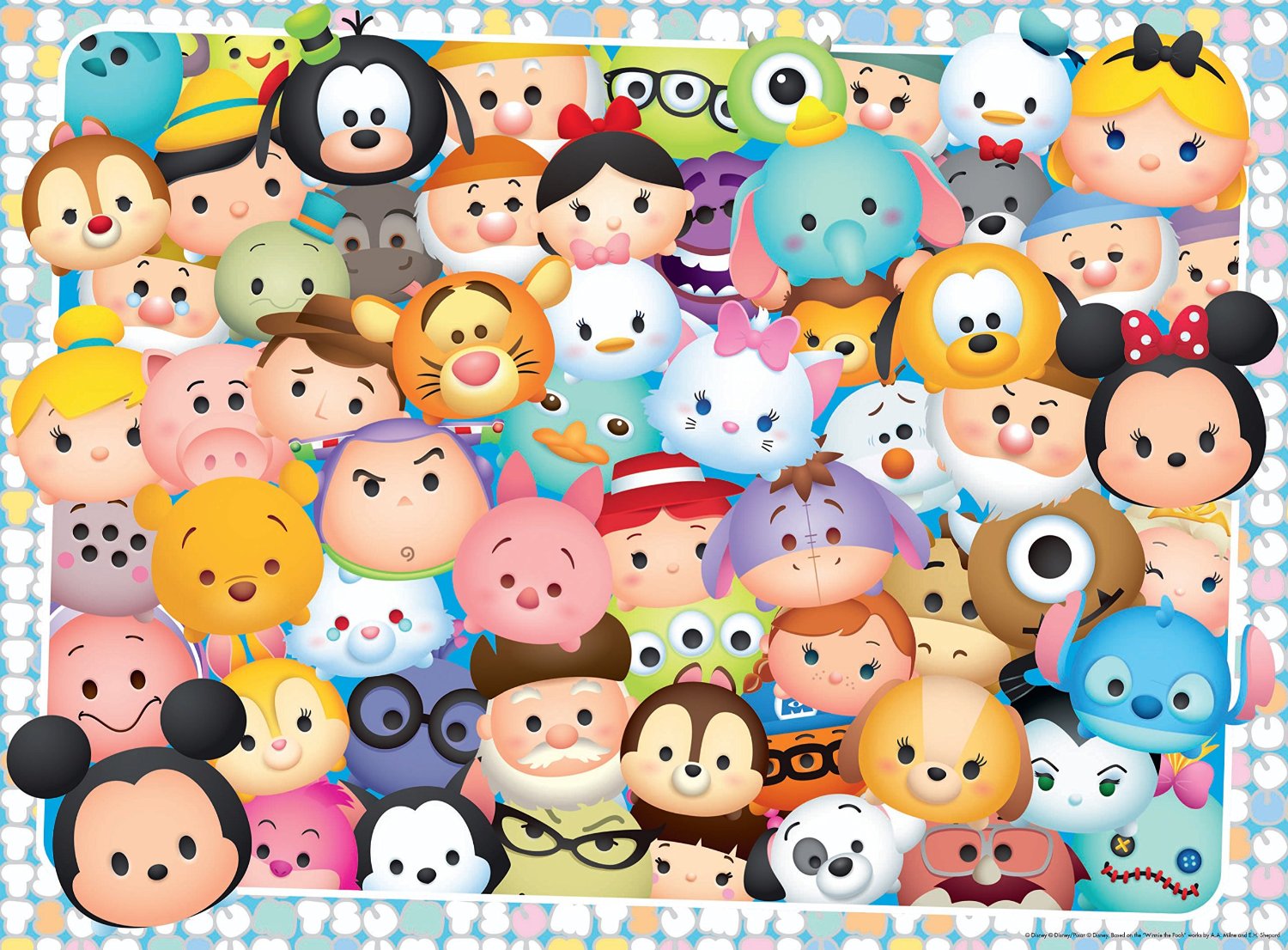 disney tsum tsum puzzle 100 pieces