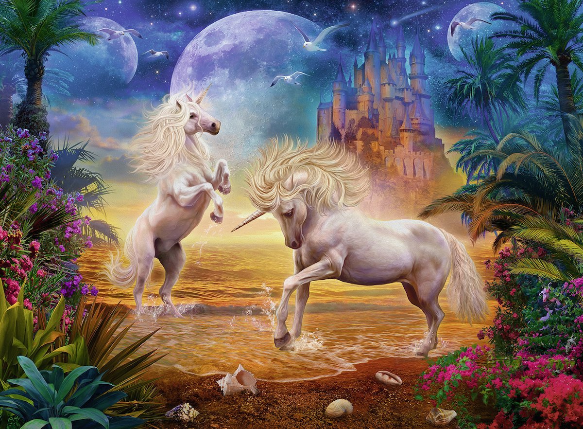 Puzzle Licornes  Fantastiques  Ravensburger 14743 500 pi ces 