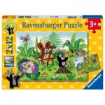  Ravensburger-05090 2 Puzzles - Gardenparty avec des Amis