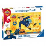  Ravensburger-05446 Puzzle Géant de Sol - Le Pompier Sam