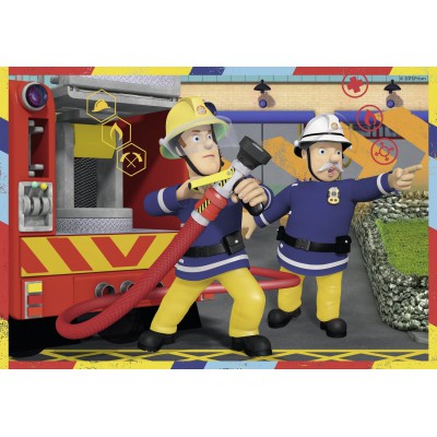 Ravensburger-07584 2 Puzzles - Fireman Sam