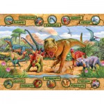 Puzzle  Ravensburger-10609 L'ère des dinosaures