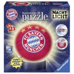  Ravensburger-12177 Puzzle 3D Lumineux - Bayern de Munich