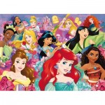 Puzzle  Ravensburger-12873 Pièces XXL - Disney Princess
