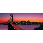 Puzzle  Ravensburger-15104 San Francisco : Pont d'Oakland Bay