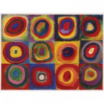Puzzle  Ravensburger-16377 Kandinsky : Etude des couleurs