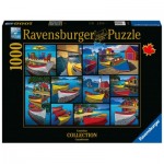 Puzzle  Ravensburger-16834 On the Water