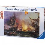 Puzzle  Ravensburger-17010 Le bombardement d'Alger