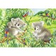 2 puzzles - Mignons Koalas et Pandas