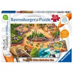   2 Puzzles - Tiptoi - Discover the Zoo
