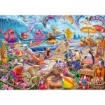 Puzzle  Schmidt-Spiele-59662 Steve Sundram, Beach Mania