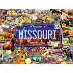Puzzle  Sunsout-70038 Kate Ward Thacker - Missouri : The 'Show Me' State