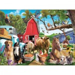 Puzzle   Rafael Trujillo - Gathering in the Farmyard