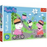 Puzzle  Trefl-14330 Pièces XXL - Peppa Pig